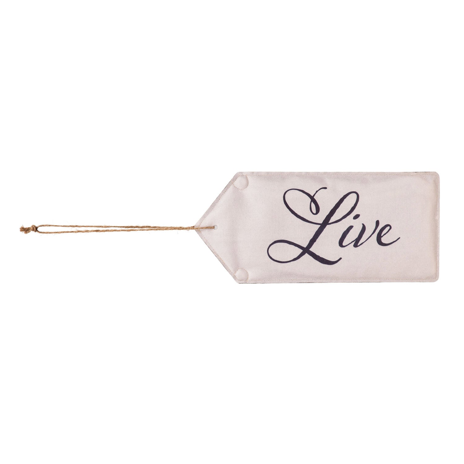 Evergreen "Live" Door Tag