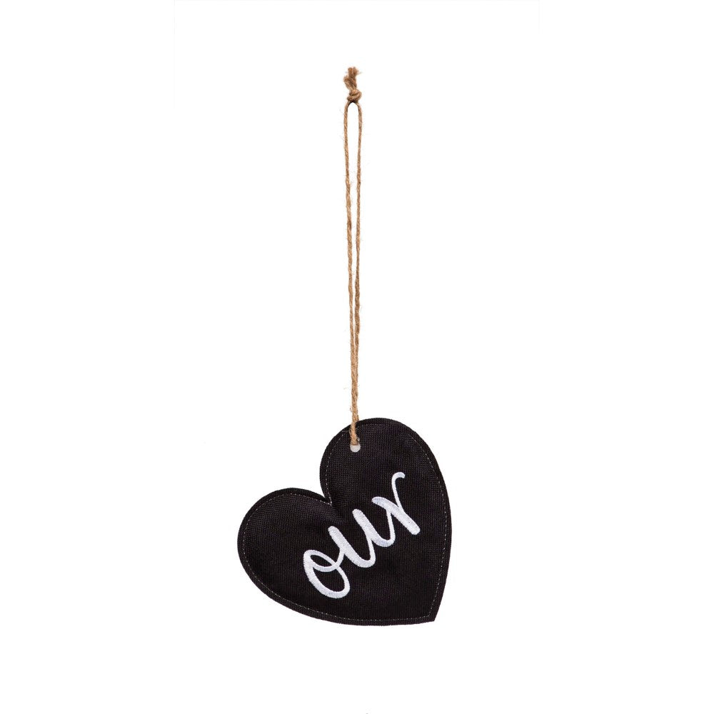 Evergreen "Our" Door Tag Joiner Text