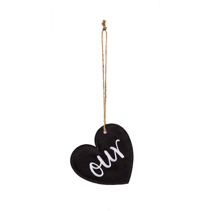 Evergreen "Our" Door Tag Joiner Text