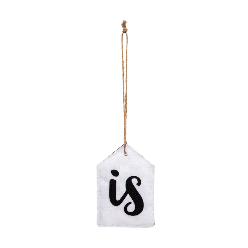 Evergreen Is Joiner Text Door Tag
