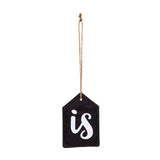Evergreen Is Joiner Text Door Tag