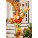 Evergreen Boy Scarecrow Post Hugger