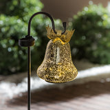 Evergreen Lighted Bell with Shephard's Hook