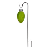 Evergreen Solar Mercury Glass Christmas Light with Shephard's Hook Garden Stake