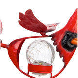 Evergreen Cardinal Solar Staked Wind Spinner