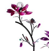 Evergreen Spinning Flowers Solar Wind Spinner