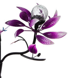 Evergreen Spinning Flowers Solar Wind Spinner