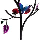 Evergreen Spinning Flowers Solar Wind Spinner