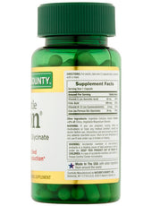 Nature's Bounty Mineral Supplement Gentle Iron Capsules - 28mg - 90 Count