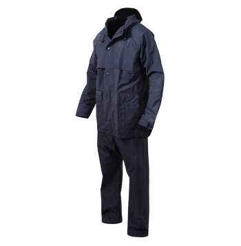 Rothco Mens 2 Piece Microlite PVC Rainsuit