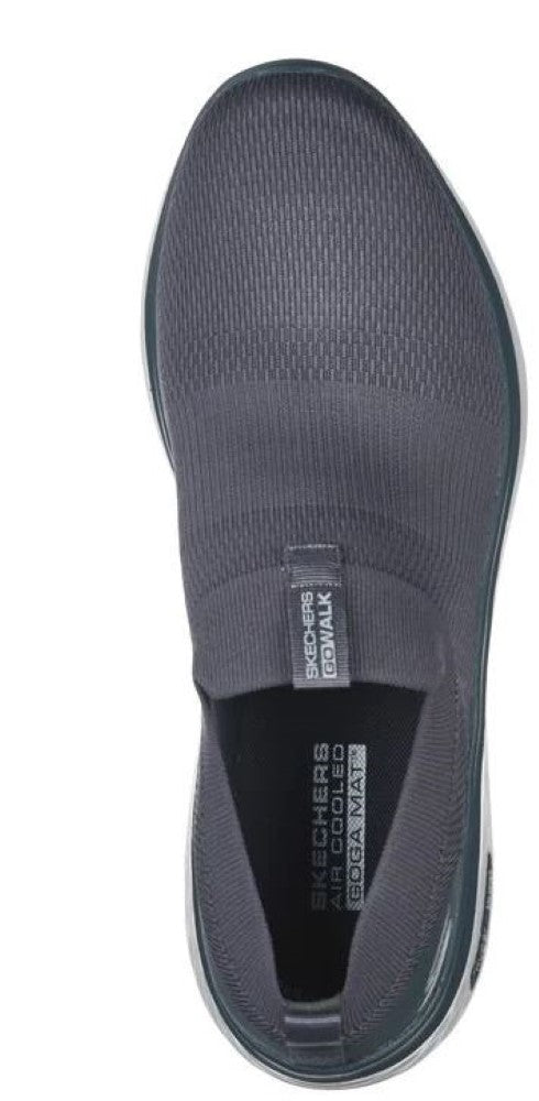 SKECHERS Mens GOwalk Hyper Burst Manchester Slip-On Running Shoe