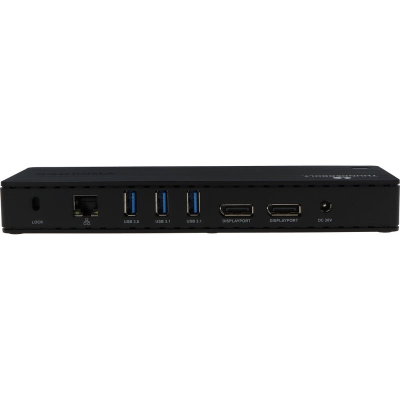 VisionTek VT4800 Dual Display Thunderbolt 3 & USB-C Docking Station with 60W Power Delivery