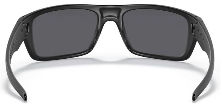 Oakley Standard Issue Mens Drop Point Uniform Collection Matte Black Frame - Gray Lens - Polarized Sunglasses