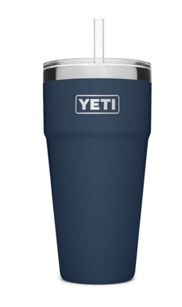 YETI Rambler 26 oz. Stackable Cup With Straw Lid