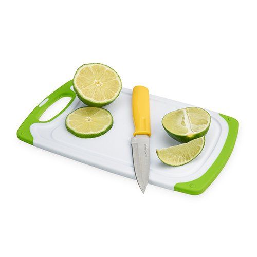 True Small Cutting Board With Paring Knife Set