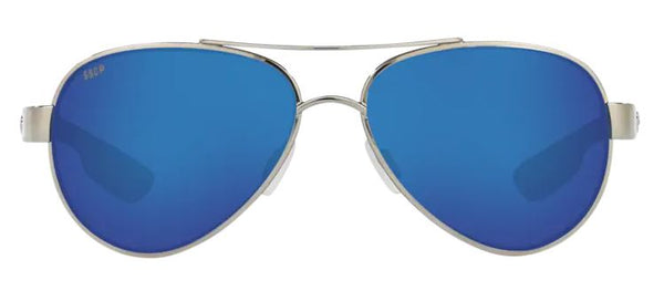 Costa Del Mar Loreto Palladium Frame - Blue Mirror 580 Plastic Lens - Polarized Sunglasses