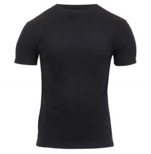 Rothco Mens Athletic Fit Solid Color Military Short Sleeve T-Shirt