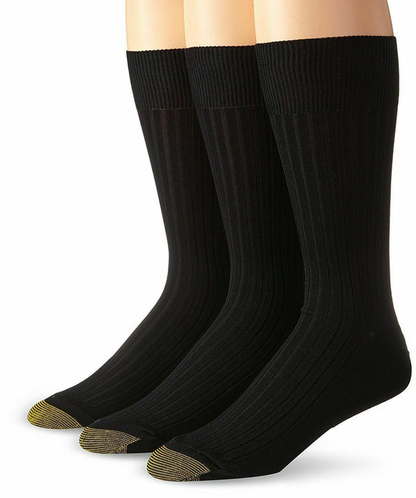 Gold Toe Mens Canterbury Dress Sock - 3 Pack