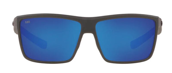 Costa Del Mar Rinconcito Matte Gray Frame - Blue Mirror 580 Glass Lens - Polarized Sunglasses