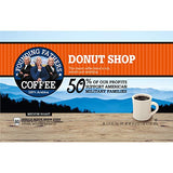 Founding Fathers Coffee Donut Shop Medium Roast - 80 Count