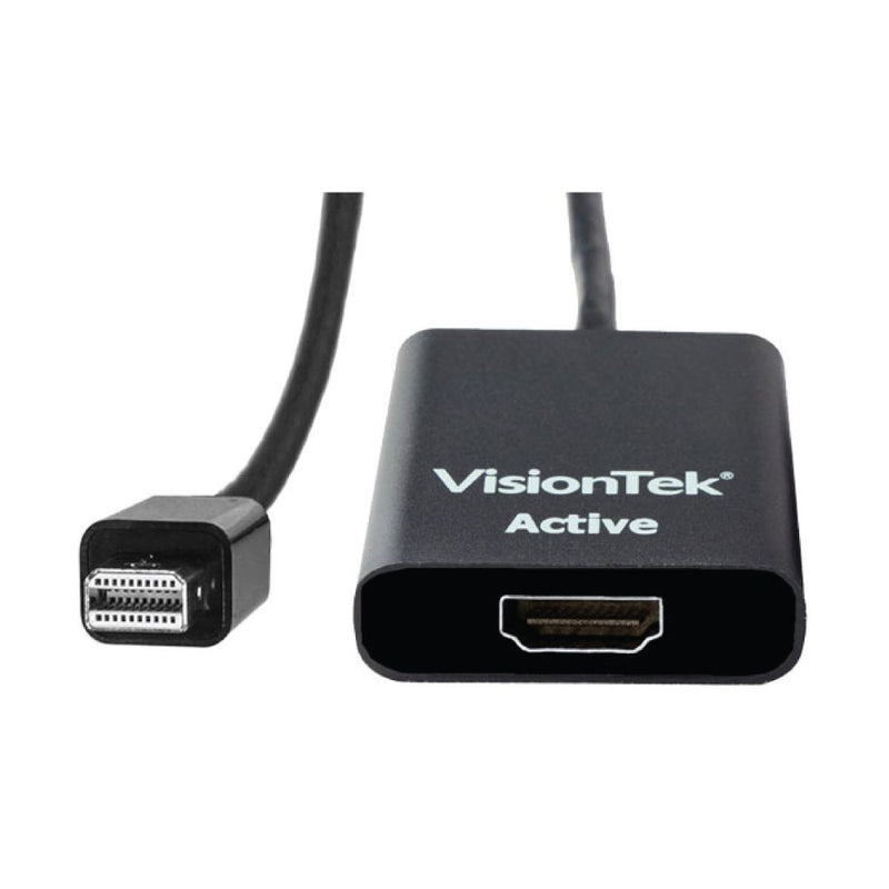 VisionTek Mini DisplayPort to 4K HDMI Active Adapter (M/F)