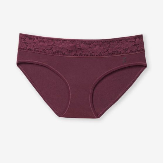 Tommy John Womens Second Skin Lace Waist Brief