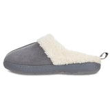 Floopi Womens Olivia Faux Suede Clog Slippers