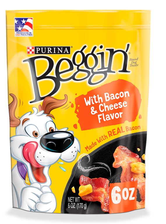 Purina Beggin' Strips Bacon & Cheese Flavor Dog Treats - 6 oz.