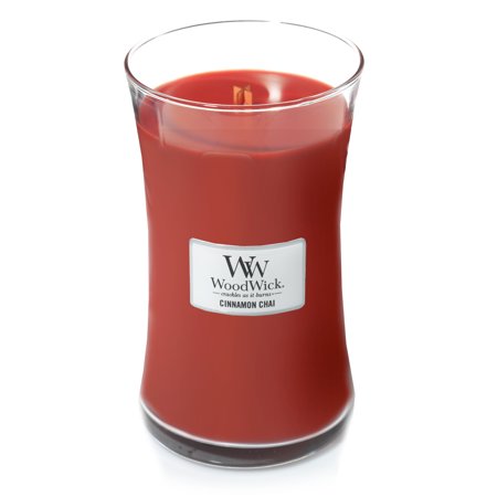 Woodwick Cinnamon Chai Large Hourglass Candle - 16 Oz.