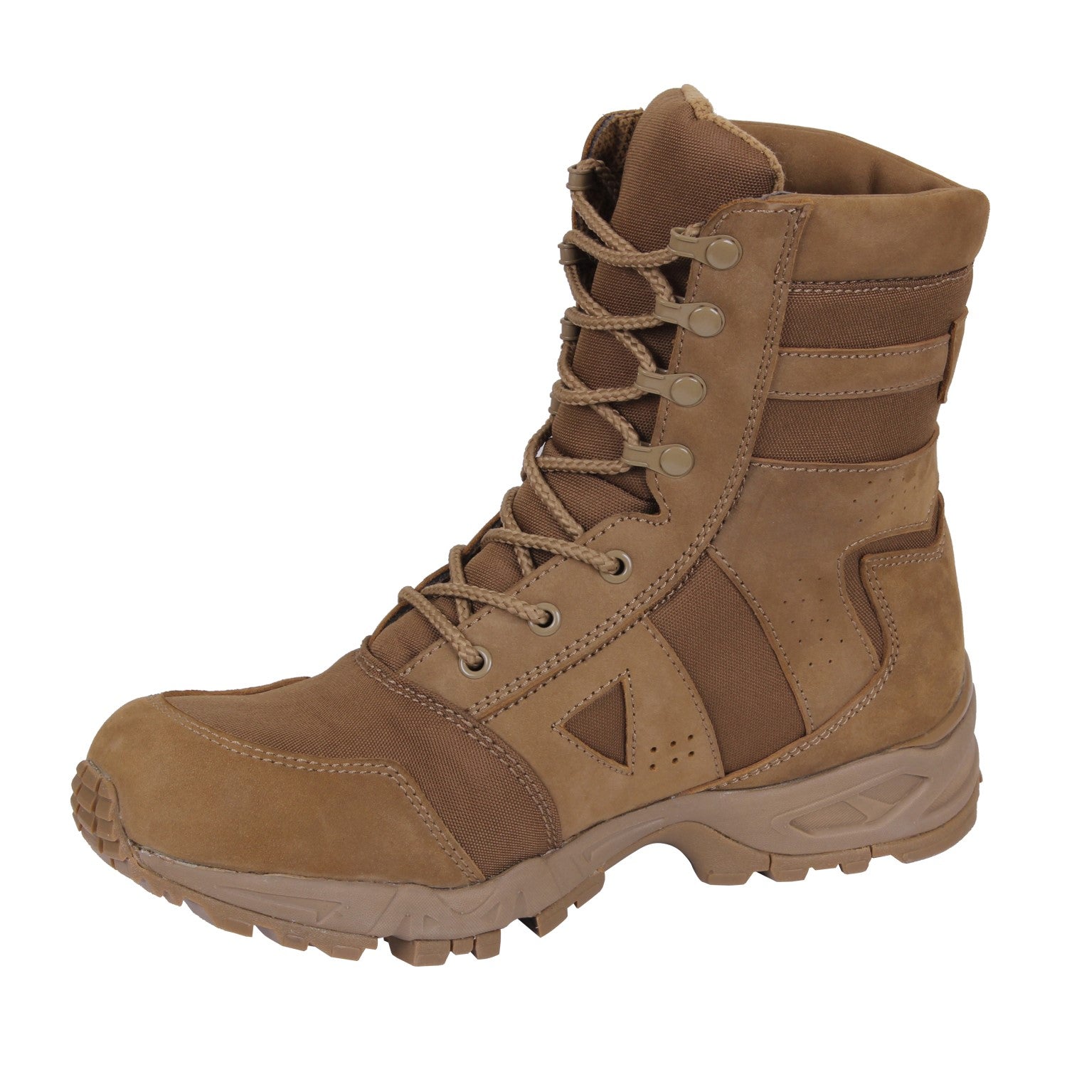 Rothco Mens AR 670-1 Coyote Brown Forced Entry Tactical Boots