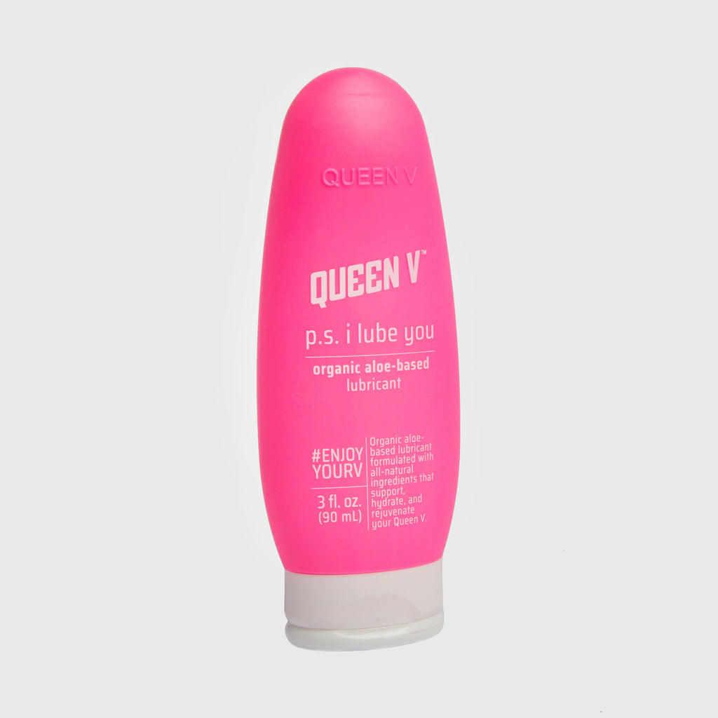 Queen V P.S. I Lube You Organic Aloe Based Personal Lubricant - 3 oz. ShopCGX Queen V P.S. I Lube You Organic Aloe Based Personal Lubricant - 3 oz. ShopCGX