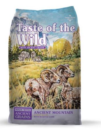 Taste of the Wild Ancient Mountain Canine Recipe with Roasted Lamb Dry Dog Food - 14 lbs.