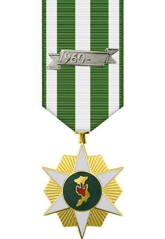 Vanguard Miniature Medal: Republic of Vietnam Campaign
