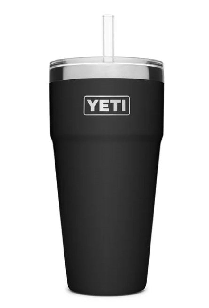 YETI Rambler 26 oz. Stackable Cup With Straw Lid