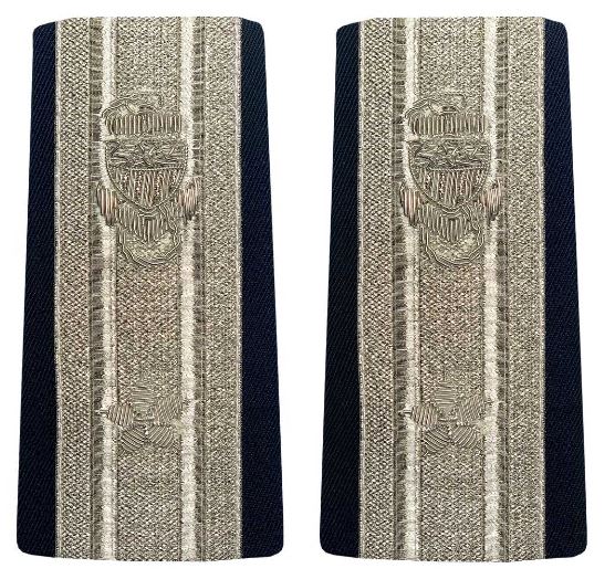 Vanguard Coast Guard Auxiliary Male Enhanced Shoulder Board: DCO - 1 Star