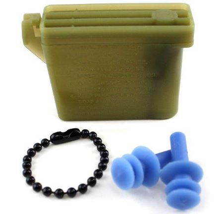 Vanguard Ear Plug W/Case & Chain Large