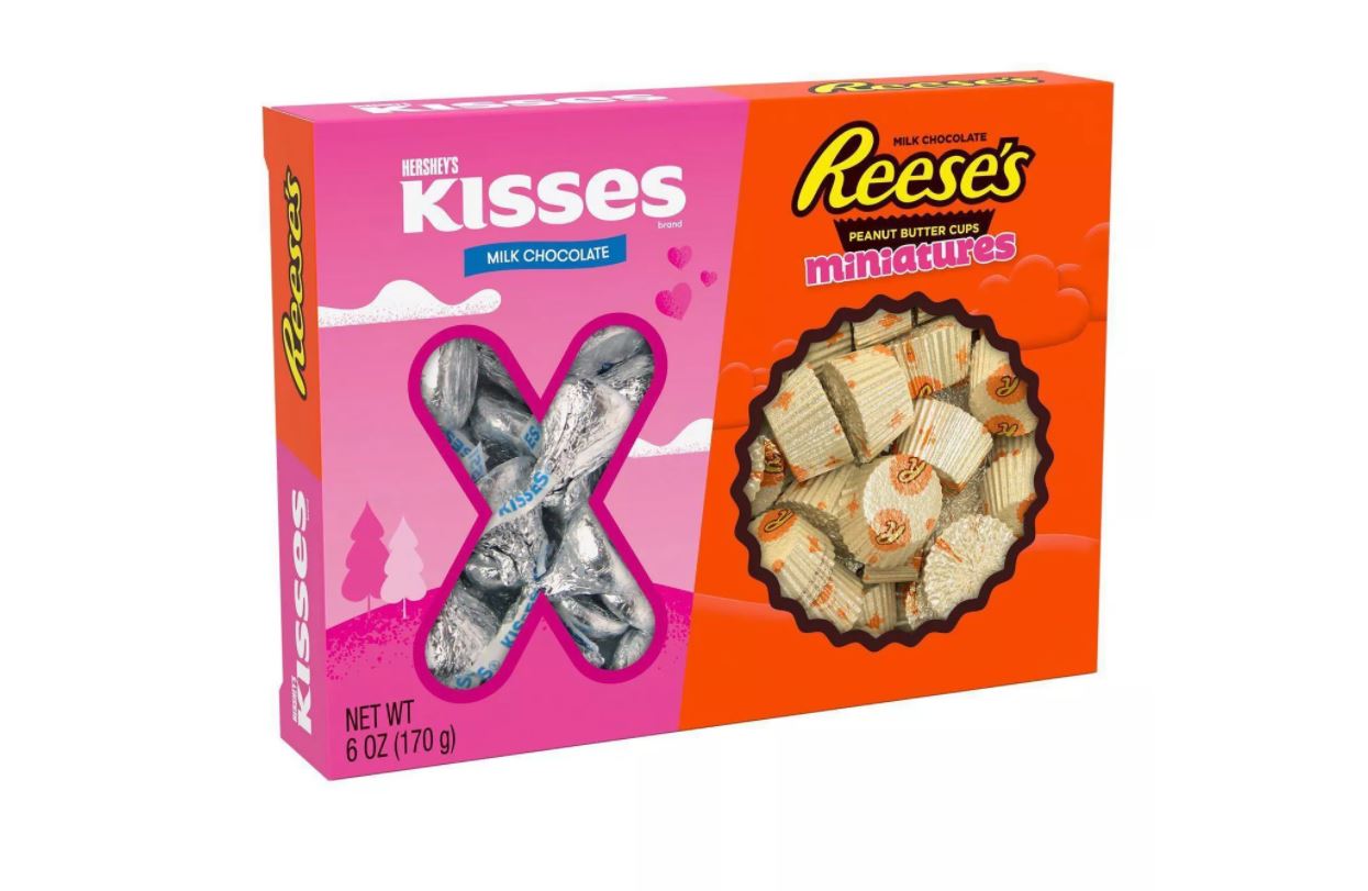 HERSHEY'S & Reese's Valentine's Day XO Gift Box - 6 oz.