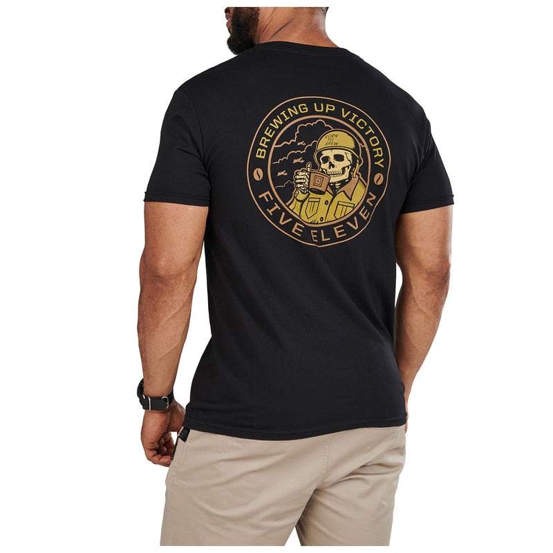 5.11 Mens Brewing Up Victory Short Sleeve T-Shirt