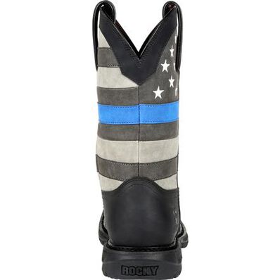 Rocky Womens Blue Line Western Boot