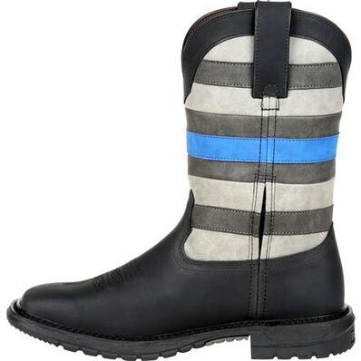 Rocky Womens Blue Line Western Boot