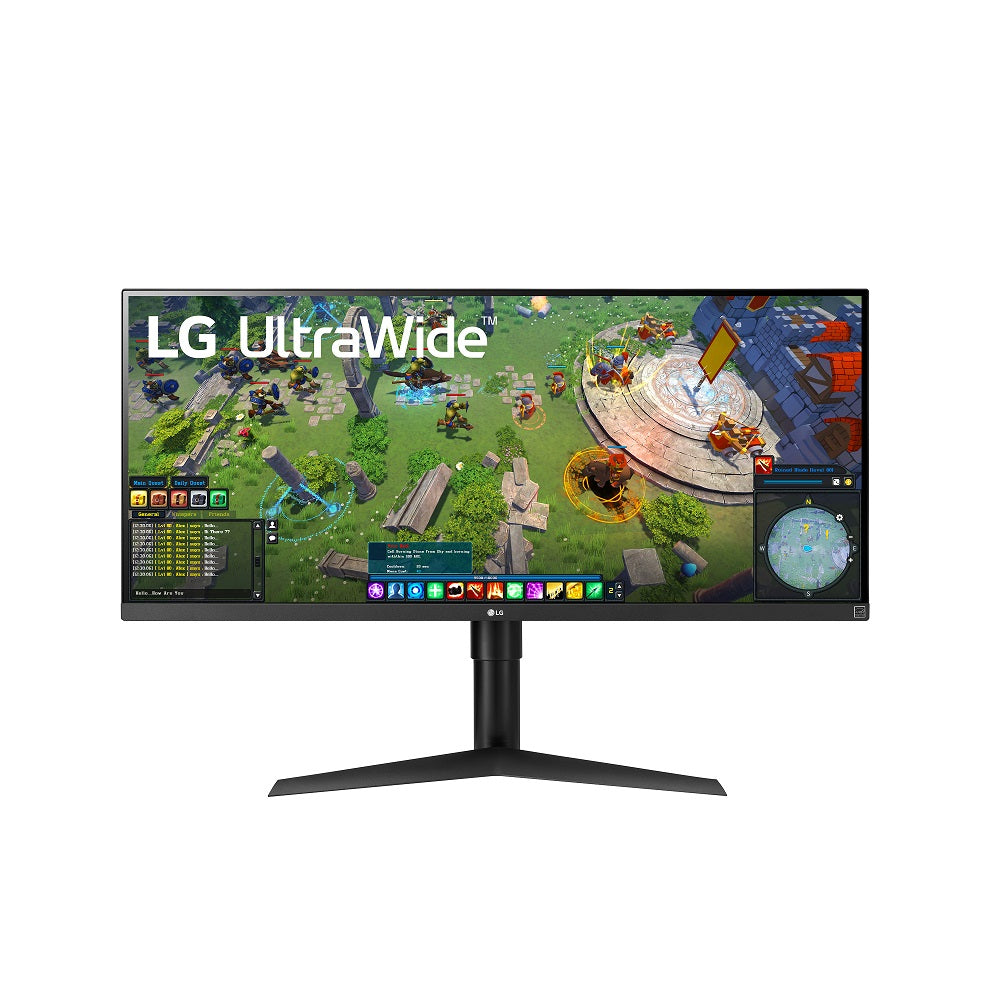 LG 34" Monitor With USB Type-C - UltraWide FHD HDR FreeSync - Black