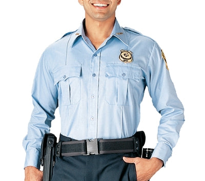 Rothco Mens Long Sleeve Uniform Shirt - Size 2XL