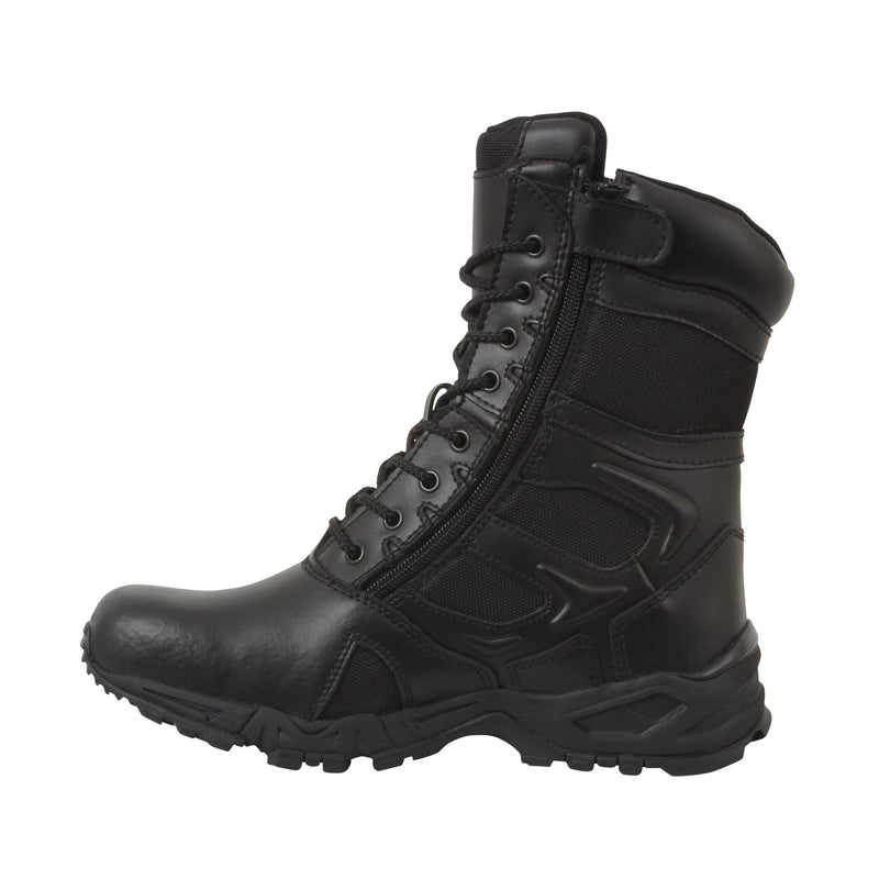 Rothco Mens Forced Entry Deployment Boots With Side Zipper