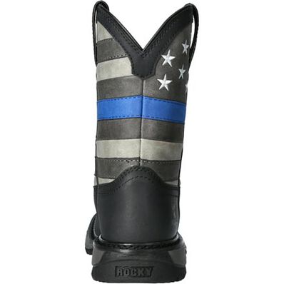 Rocky Kid Blue Line Western Boots