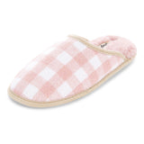 Floopi Womens Kelly Plaid Scuff Slippers