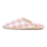Floopi Womens Kelly Plaid Scuff Slippers