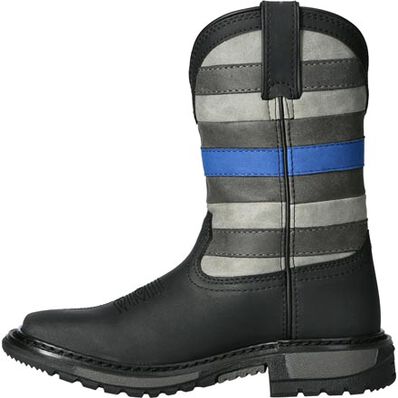 Rocky Kid Blue Line Western Boots