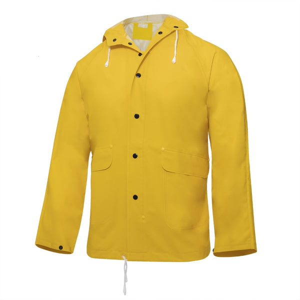 Rothco Mens Yellow Rain Jacket