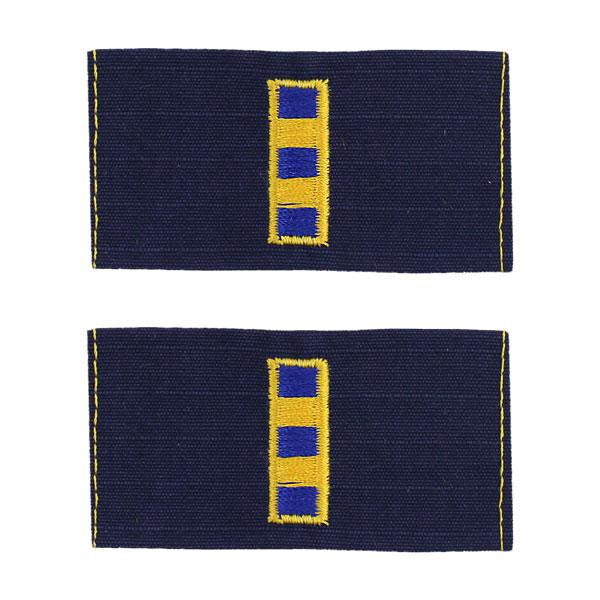 Vanguard CG Collar DEV Blue Sew On WO2 Warrant Officer 2