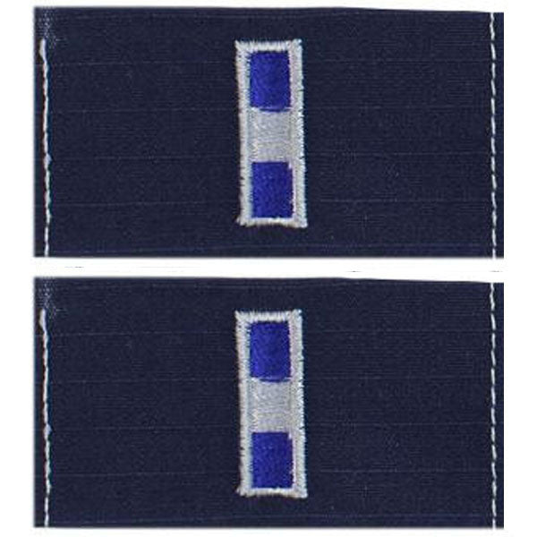 Vanguard CG Collar DEV Blue Sew On WO3 Warrant Officer 3